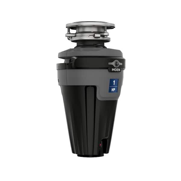 MOEN Chef Series 1-HP Continuous Feed Garbage Disposal with Integrated Lighting and Sound Reduction