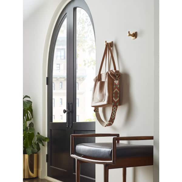 Stature Single Robe Hook in Champagne Bronze