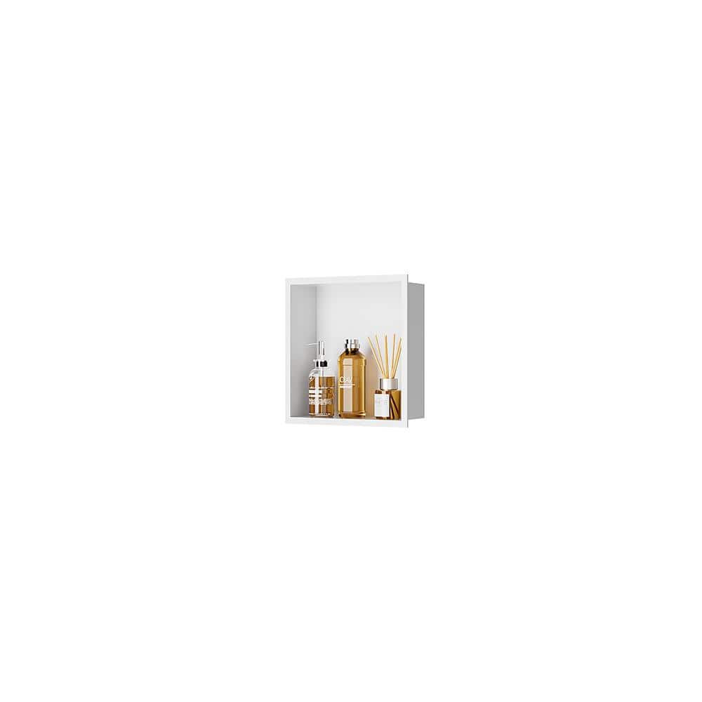 Shower Niche Outside Size 12 in. x 12 in. x 4 in. Inner Size 11 in. x 11 in