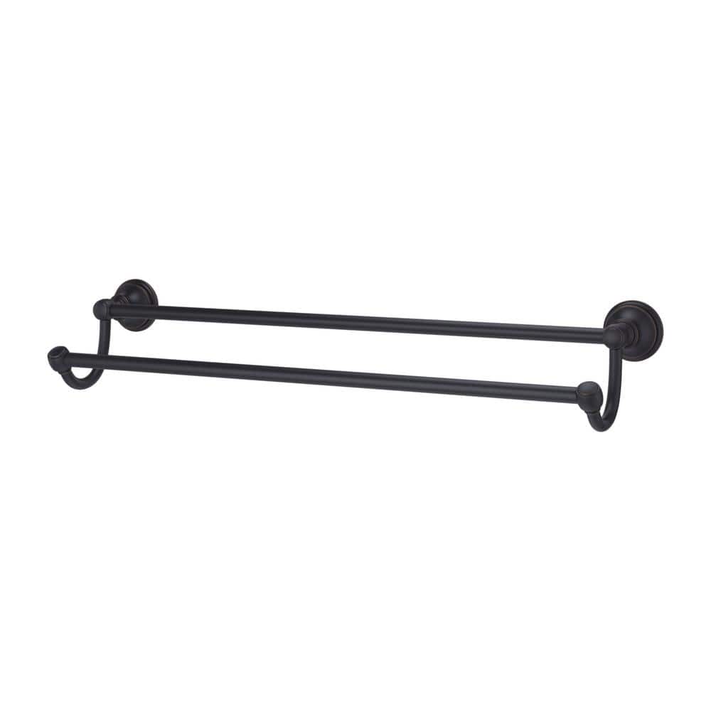 Pfister Tisbury 24 in. Double Towel Bar in Tuscan Bronze BTBTB2Y The