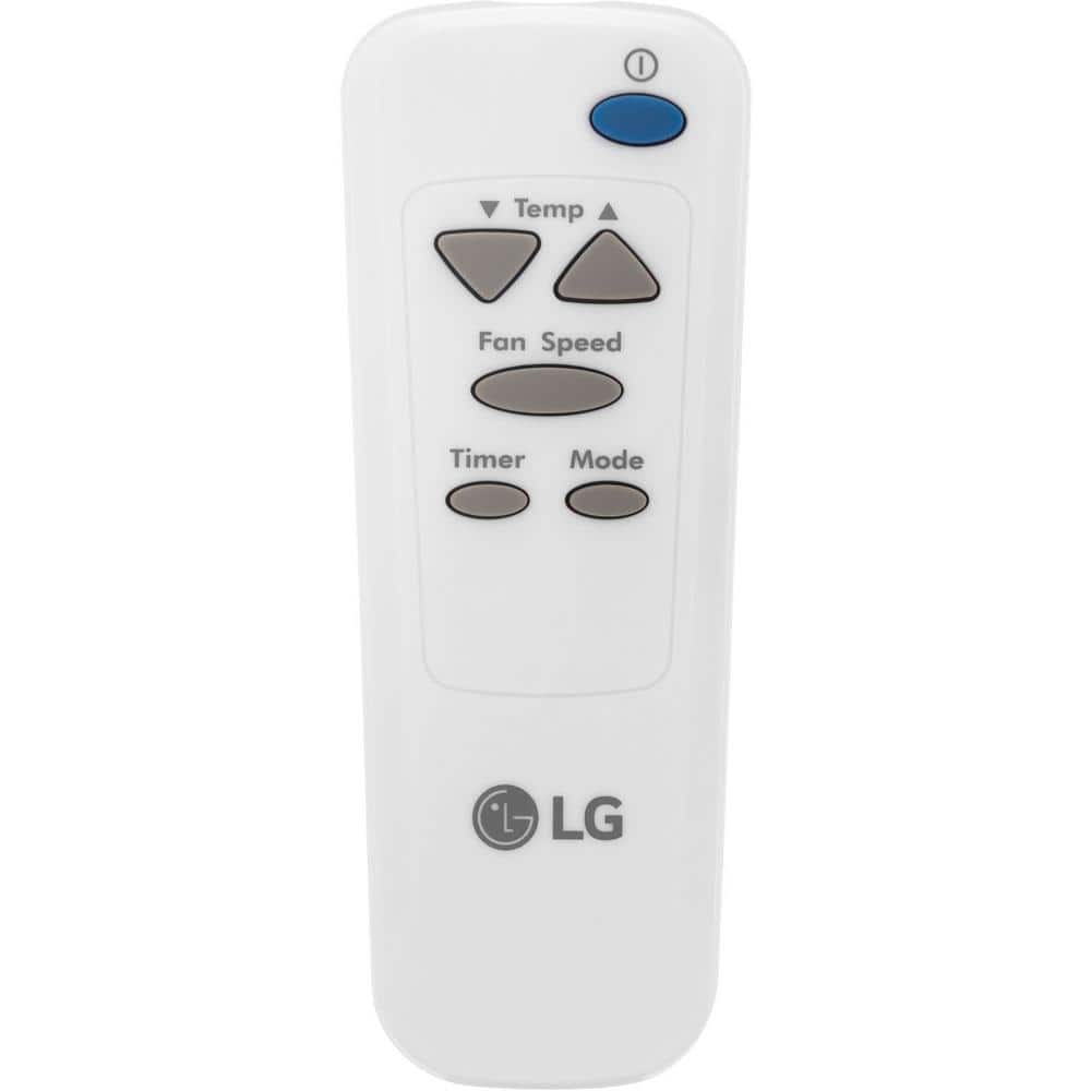 LG 10,000 BTU White Smart Window Air Conditioner with Remote