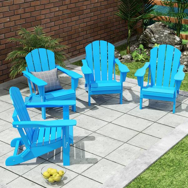 folding adirondack chair set of 4