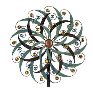 Large Metal Wind Spinners for Outdoor Yard Art Wind Sculptures & Spinners for Yard and Garden Decorations