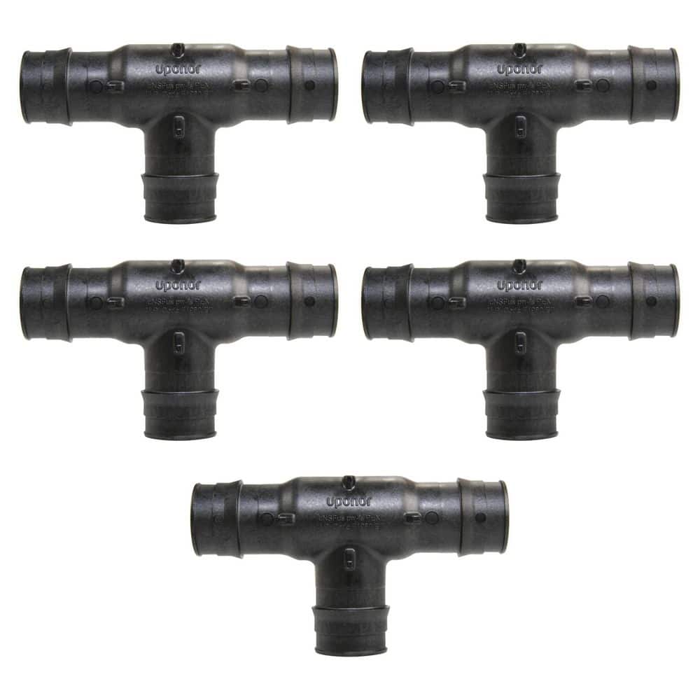 ProPEX 1 in. PEX-A Expansion Barb Engineered Polymer Tee (5-Pack) price history on PriceWatchPro