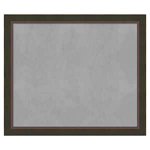 Milano Bronze 54 in. x 46 in Framed Magnetic Board