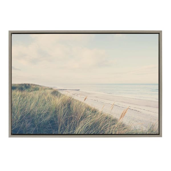 Kate and Laurel Sylvie The Perfect Day by Laura Evans Framed Canvas Landscape Art Print 23 in. x 33 in.