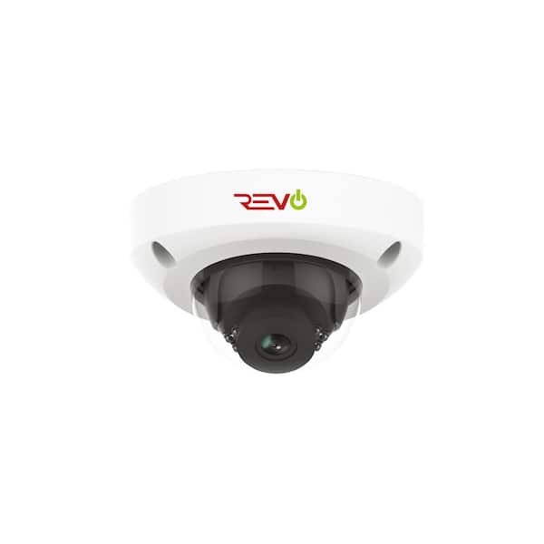 Revo Ultra HD Audio Capable 4 Megapixel Vandal-Resistant IP Surveillance Mini Dome Camera