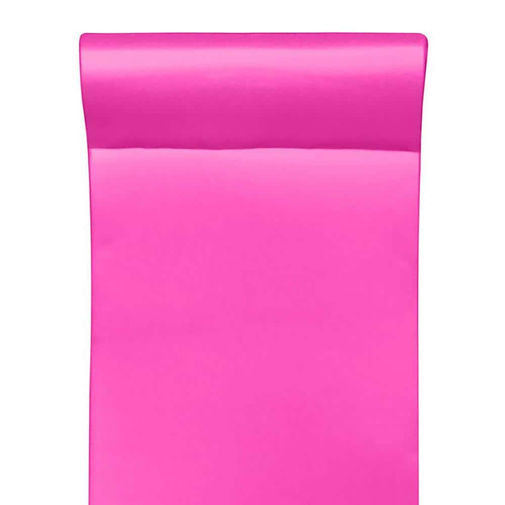 Flamingo Pink and Blue Foam Pool Lounger Set, 70"