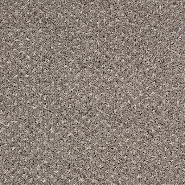 Lifeproof with Petproof Technology Transcends Time Cliff Mountain Gray 39 oz. Triexta Pattern Carpet - Installation Required