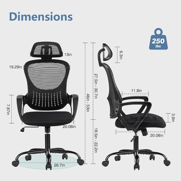 Multifunction Ergonomic Office Depot Desk Chair Realspace MFTC 200