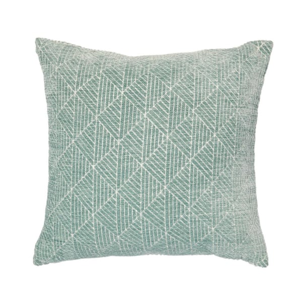 FRESHMINT Logan Geometric Woven Reversible 18 in. x 18 in. Pillow