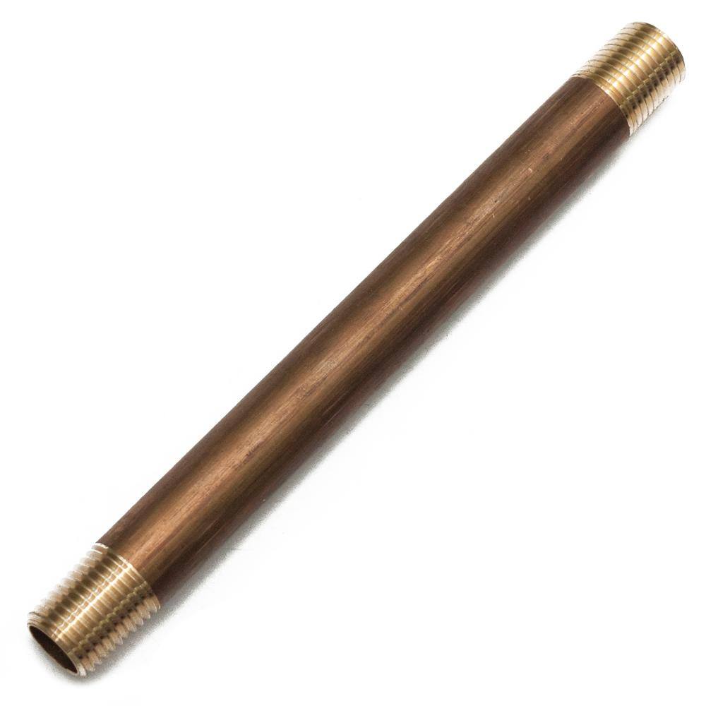 1/4 in. x 5-1/2 in. Brass MIP Nipple Fitting (5-Pack) price history on PriceWatchPro