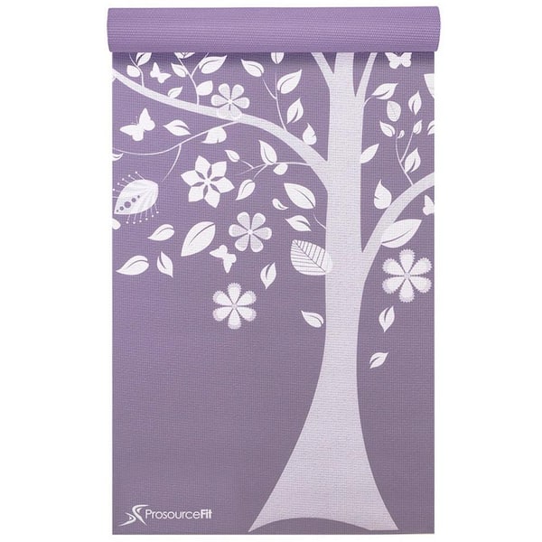 PROSOURCEFIT Tree of Life 72 in. L x 24 in. W x 3/16 in. T Inspired Design Print Yoga Mat Non Slip (12 sq. ft.)