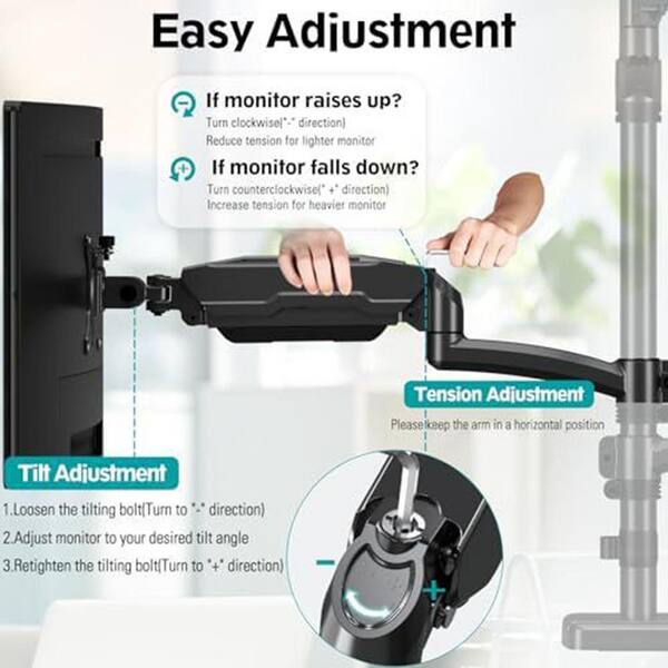 How to Lock Position on a Spring Monitor Arm: Easy, Quick Fixes