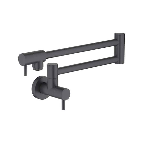 Kitchen Pot Filler in Matte Black
