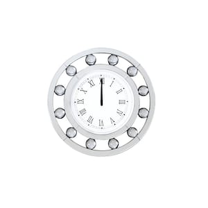 Boffa Mirrored Analog Wall Clock