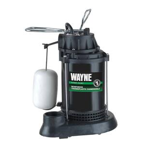 1/2 HP Thermoplastic Sump Pump