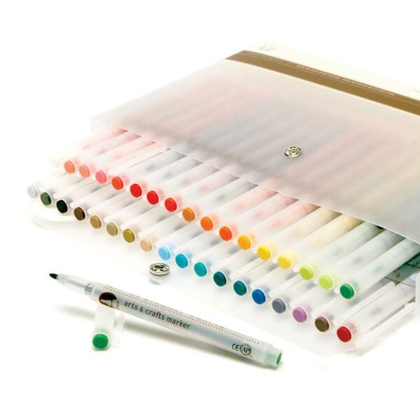 Unbranded Crafts Blendable Markers Set of 36