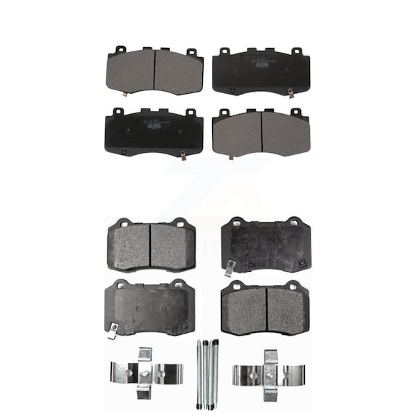 TEC Front Rear Ceramic Brake Pads Kit For Jeep Grand Cherokee Dodge Durango KTC-100674