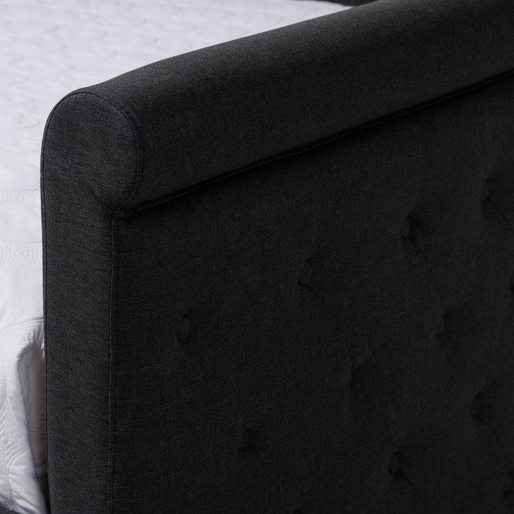 Queen Size Engineered Wood Daybed with Tufted Upholstery