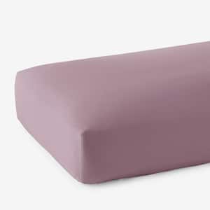 Legends Hotel Supima Wrinkle-Free Extra Deep Cotton Sateen Wisteria King Fitted Sheet