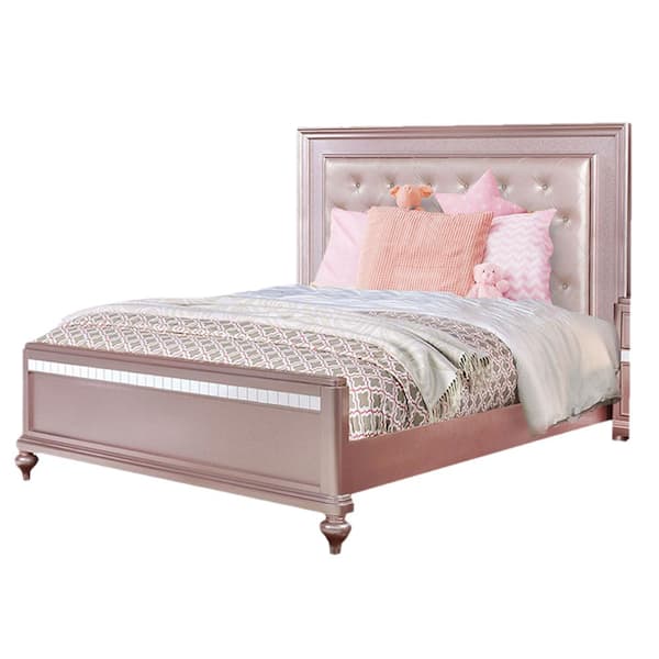 Ariston Pink Queen Bed