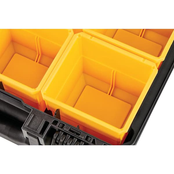 DEWALT - TOUGHSYSTEM 2.0 6-Compartment Small Parts Organizer (2 Pack)