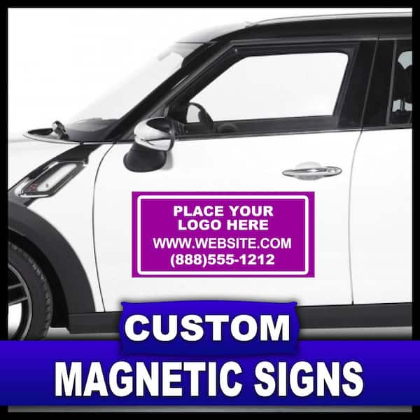 Lynch Sign 18 in. x 24 in. Custom Magnetic Sign M1824A - The Home