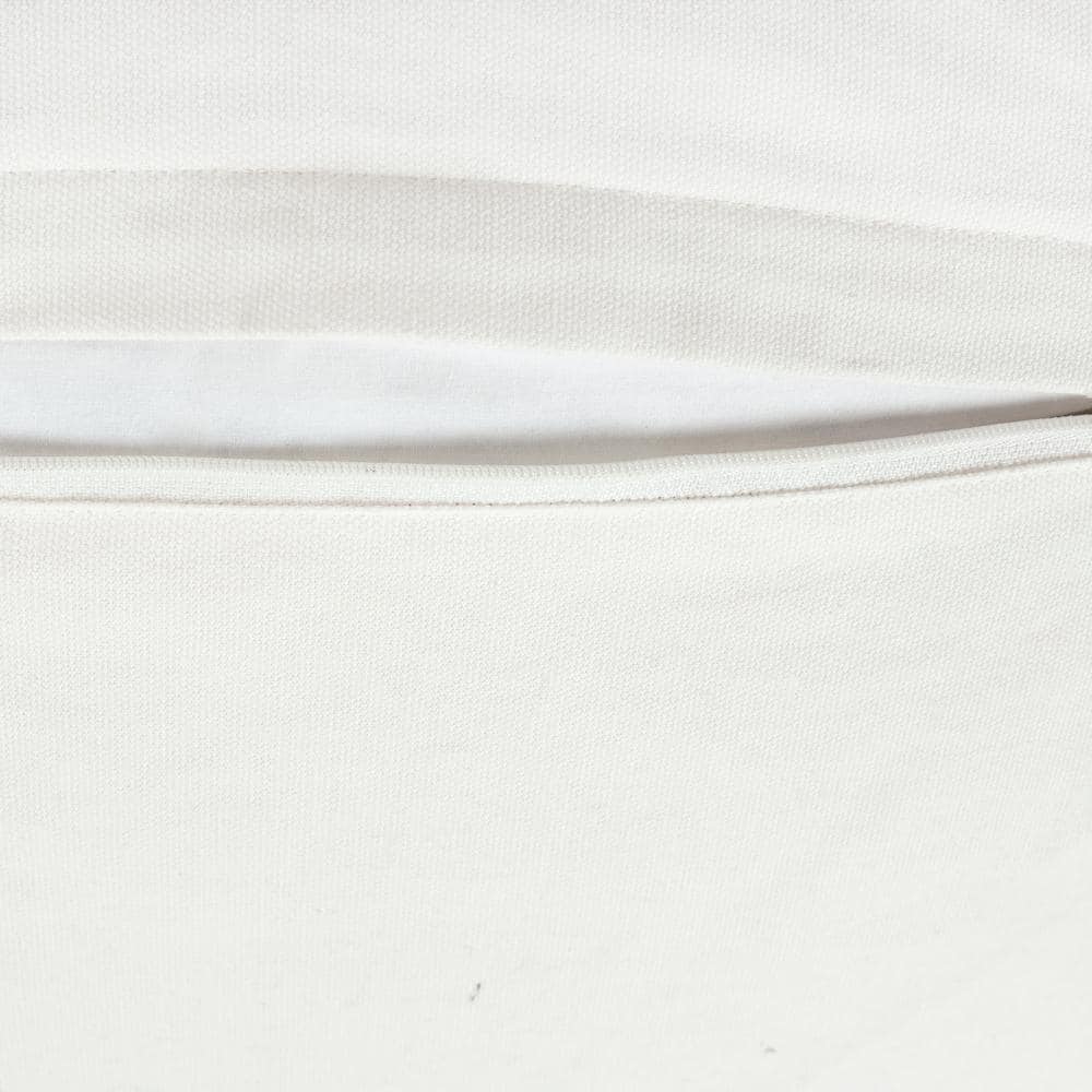 Neutral Cotton Striped 13" x 20" Decorative Pillow Cover