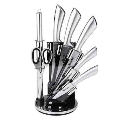 Best Buy: Gibson Home Adderbury 14-Piece Knife Set Beige, Black