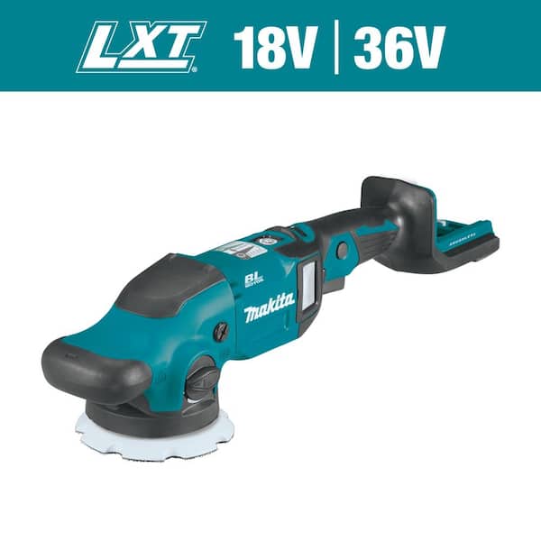 Makita 18V LXT Lithium-Ion Brushless Cordless 5 in./6 in. Dual Action Random Orbit Polisher (Tool Only)