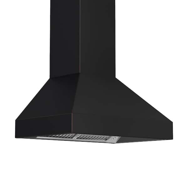 ZLINE Kitchen and Bath 36 in. 700 CFM Ducted Vent Wall Mount Range Hood in Oil Rubbed Bronze