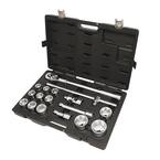 3/4 in. Drive Metric Socket Set with Ratchet (17-Piece)