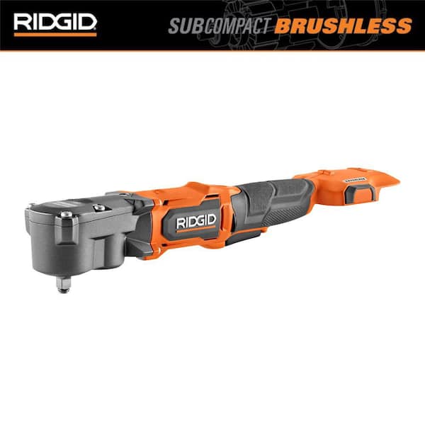 RIDGID 18V SubCompact Brushless 3/8 in. Right Angle Impact Wrench (Tool Only)