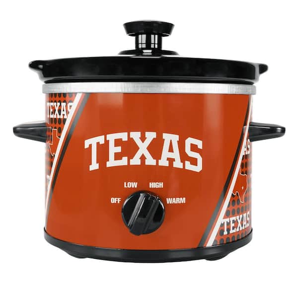 2 qt. Texas Longhorns Orange Slow Cooker