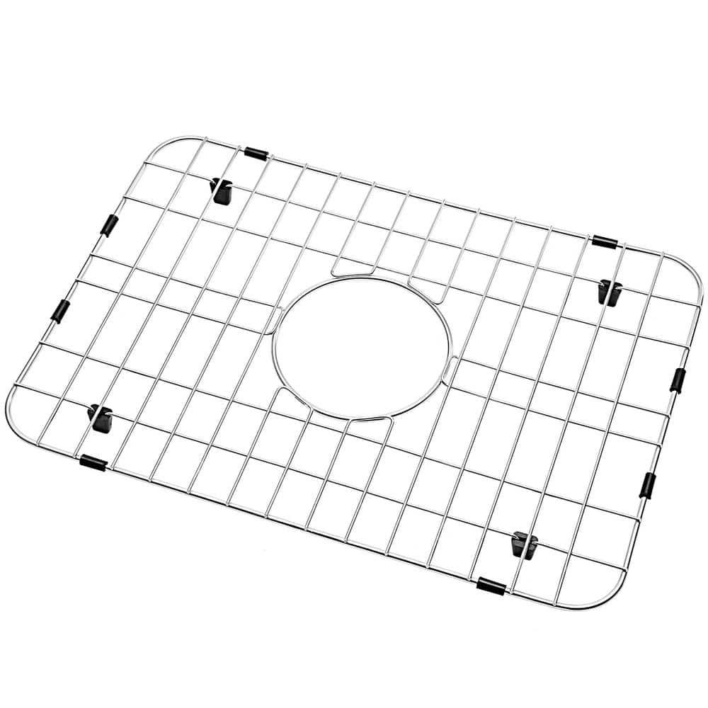 18.07-in x 12.56-in Stainless Steel Sink Grid with Center Drain