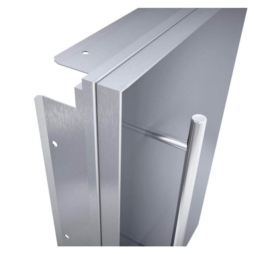 Sunstone Stainless Steel 42" Double Door with Shelves