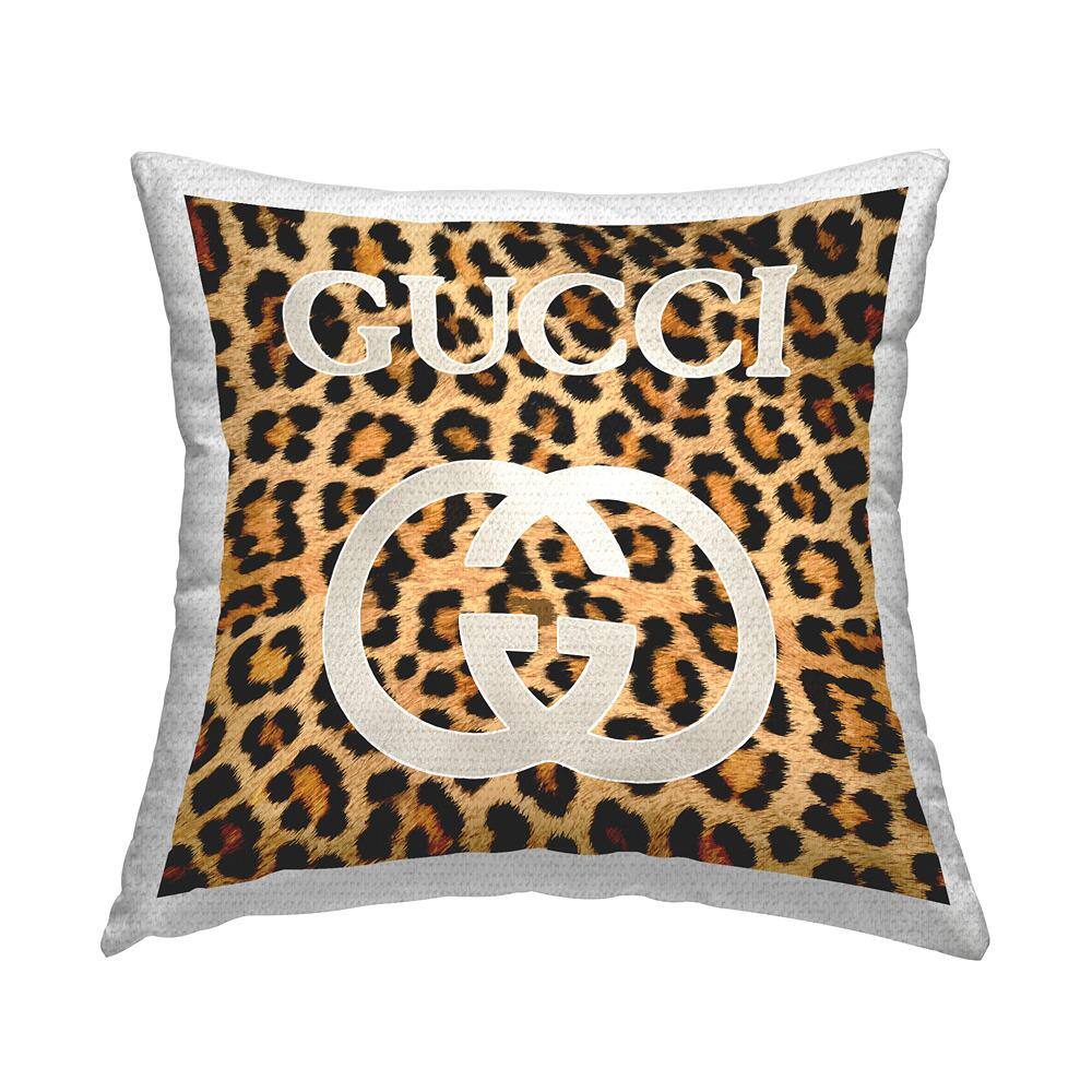 Leopard Pattern Fashion Brown Square Outdoor Throw Pillow price history on PriceWatchPro