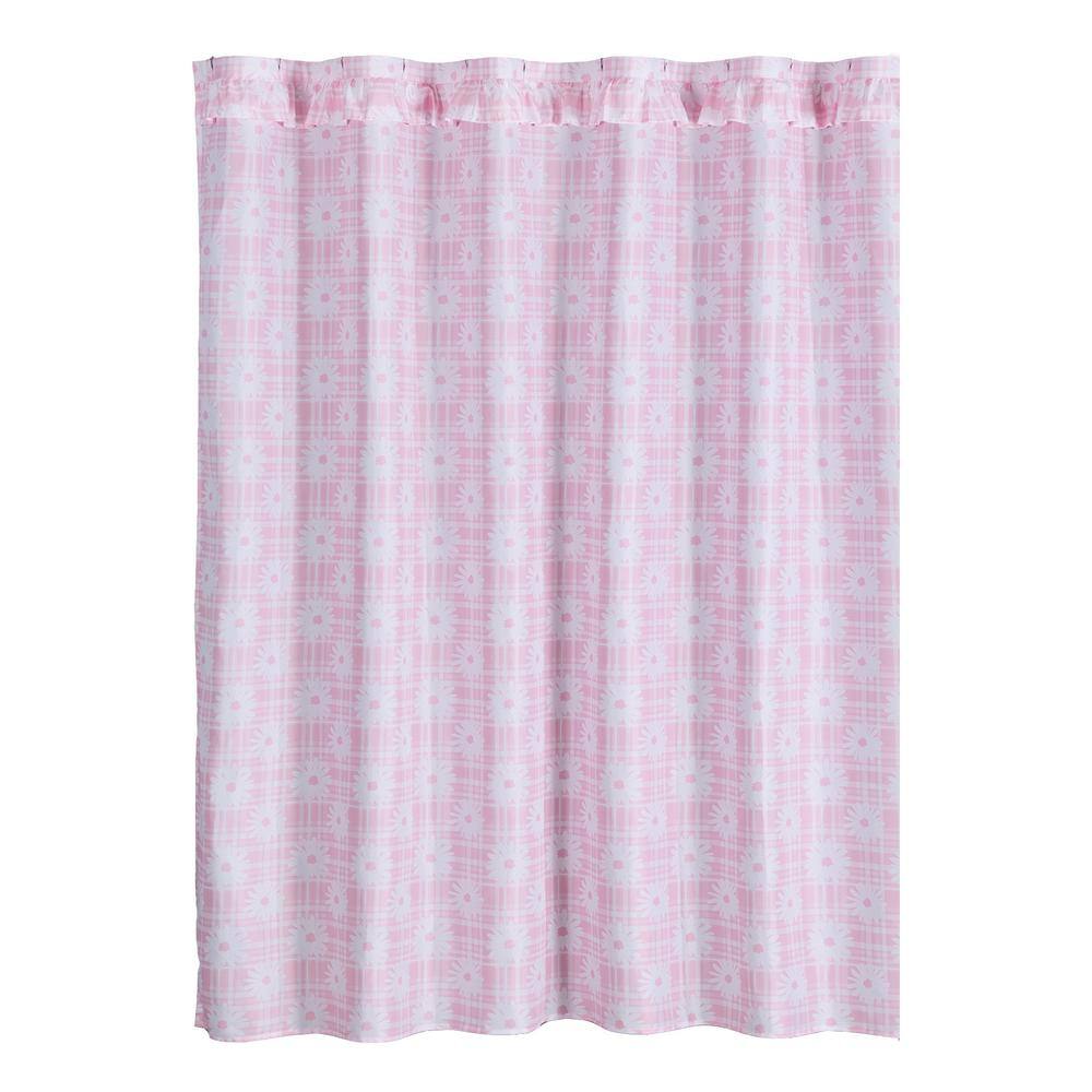 COUNTRY LIVING 72 in. Dolly Shower Curtain CL639PK72 - The Home Depot