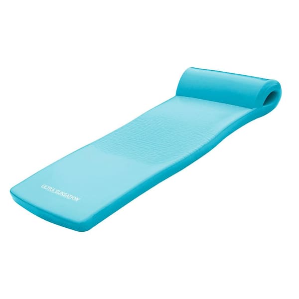 Super Soft TRC Recreation Ultra Sunsation 72 in. Pool Float Lounger, Tropical Teal