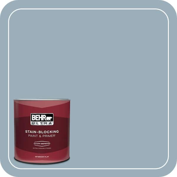 BEHR ULTRA 1 qt. Home Decorators Collection #HDC-CT-24 Rainy Sidewalk Extra Durable Flat Interior Paint & Primer