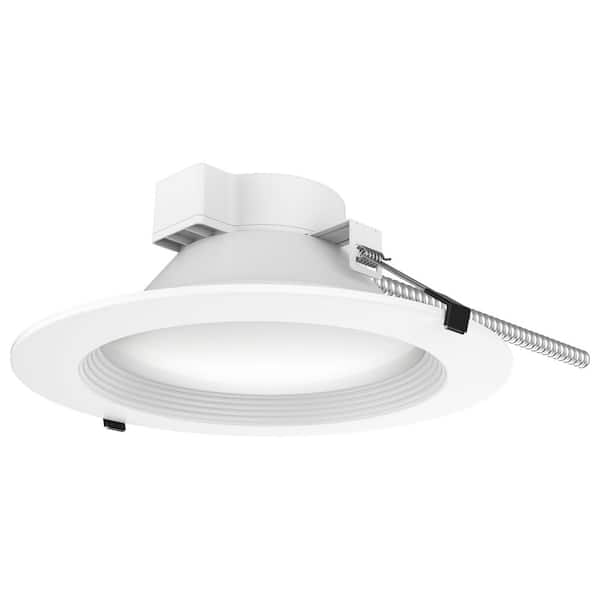10 in. 30 Watt CCT Adjustable Commercial Integrated LED Downlight Trim 120-277V Econo