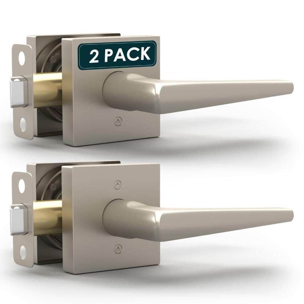 Schein Passage Door Handle - 2 Pack No Lock, Satin Nickel price history on PriceWatchPro