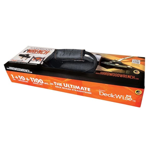 DeckWise Hardwood Wrench Stainless Steel Deck Board Straightening Tool