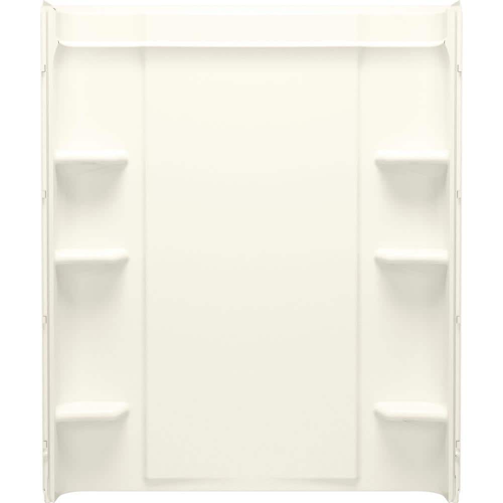 STERLING PLUMBING Medley 60 in. W x 72.5 in. H Back Shower Wall in ...