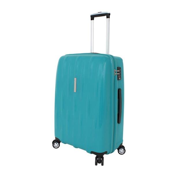 SWISSGEAR 24 in. Upright Hardside Spinner Suitcase in Teal