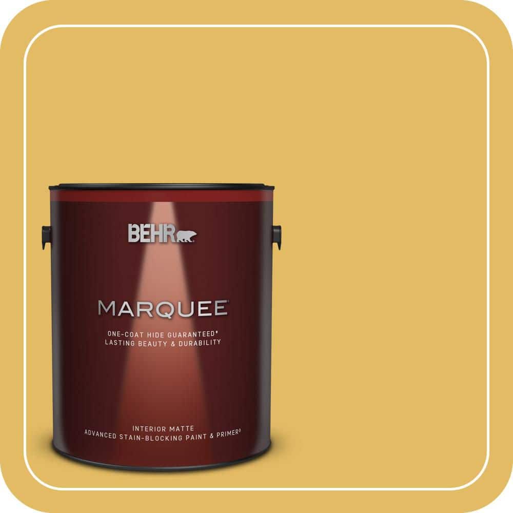 1 gal. #MQ4-12 Dandelion Wish One-Coat Hide Matte Interior Paint & Primer price history on PriceWatchPro
