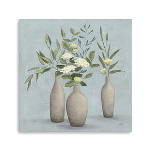 Blue Bohemian Flowers by Unknown 1-piece Giclee Unframed Nature Art Print 40 in. x 40 in