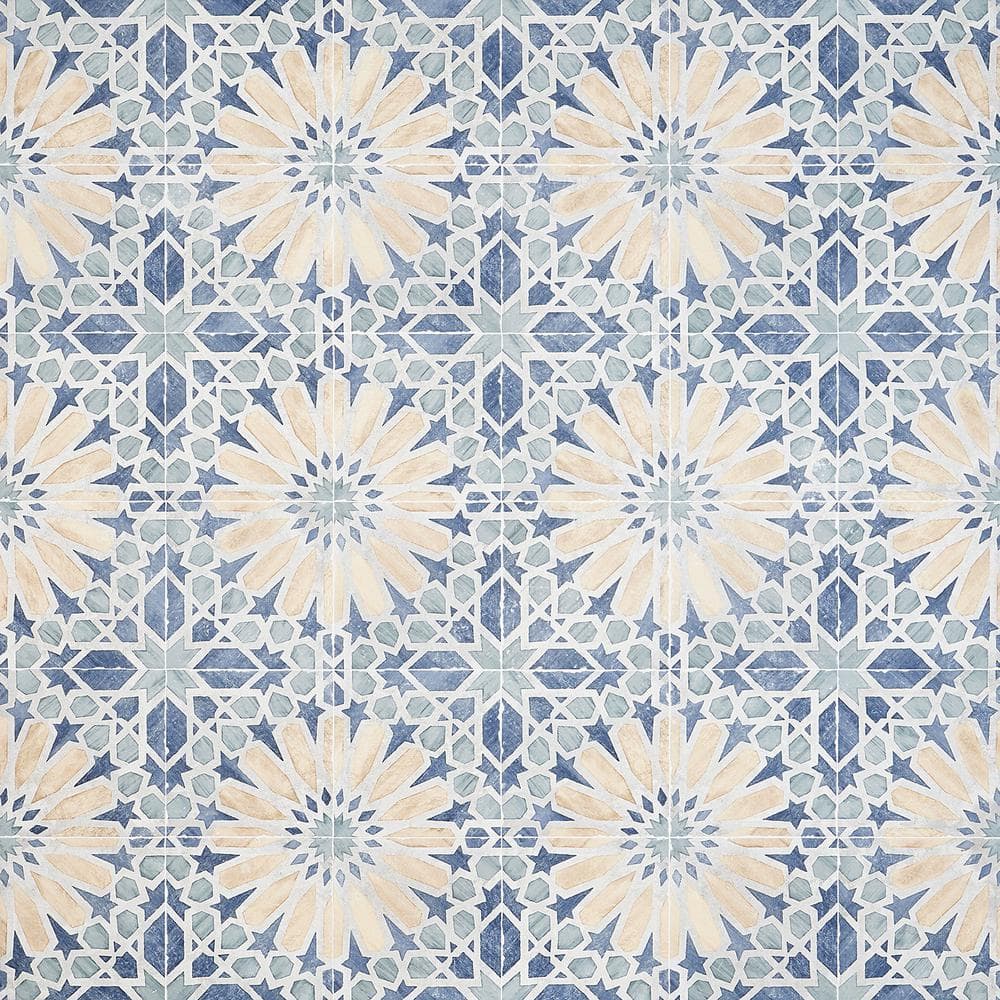Patras 8x8 Multicolor Matte Porcelain Floor and Wall Tile