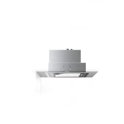 46 in. 1000 CFM Cabinet Insert Vent Hood with Lights in Stainless Steel